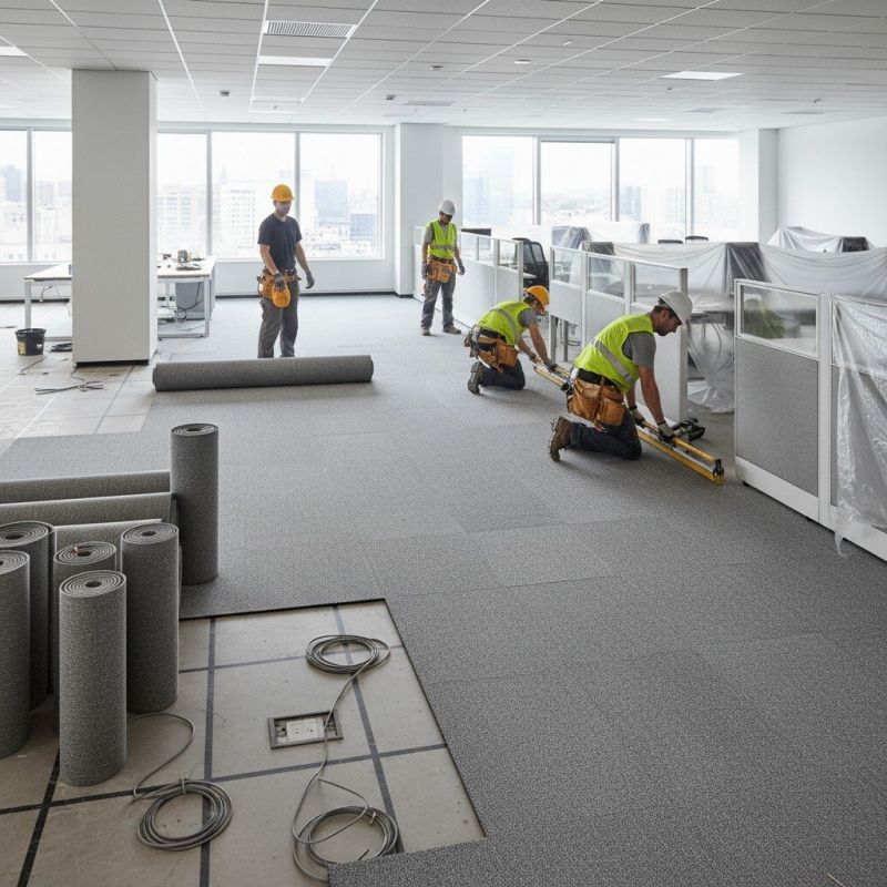Our team working on Flooring Service projects in Reisterstown, MD