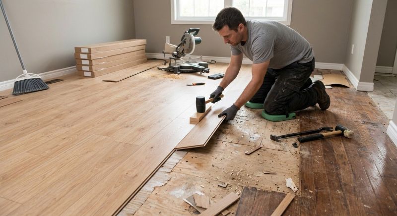 Laminate Floor Installation in Elkridge, MD