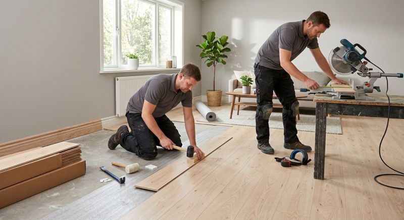 Laminate Floor Installation in Essex, MD