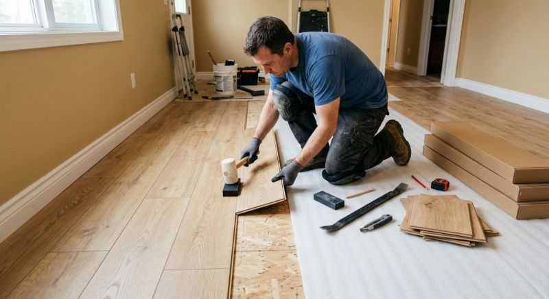 Laminate Floor Installation in Forest Hill, MD