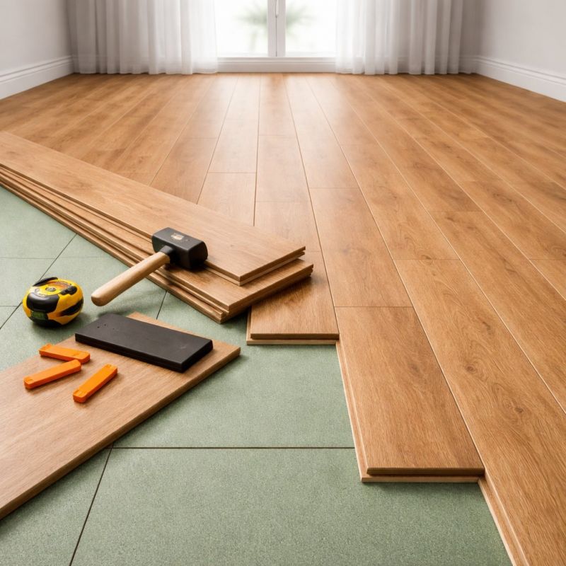 Laminate Floor Remodeling in Reisterstown, MD