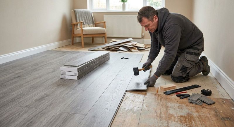 Laminate Floor Replacement in Cockeysville, MD