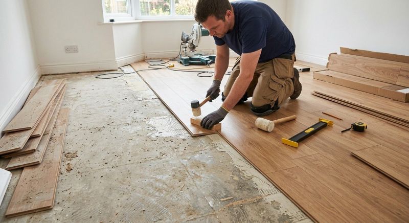 Laminate Floor Replacement in Ellicott City, MD