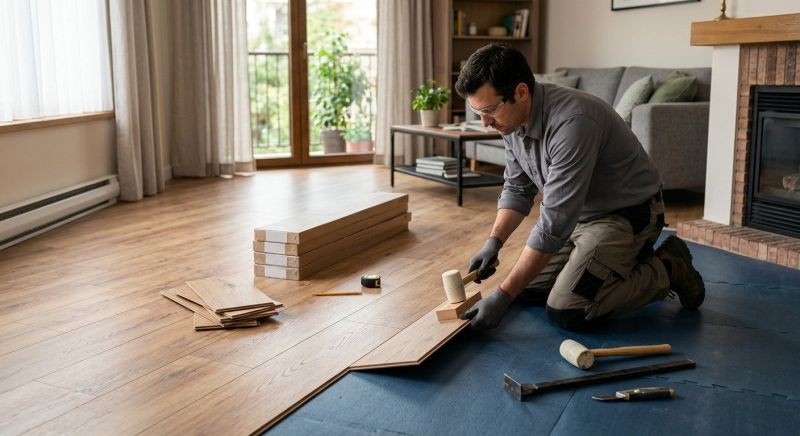 Laminate Floor Replacement in Gwynn Oak, MD