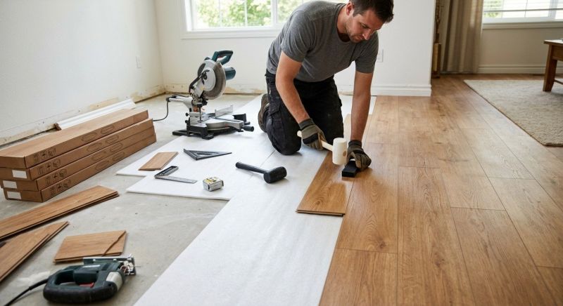 Laminate Floor Replacement in Hanover, MD