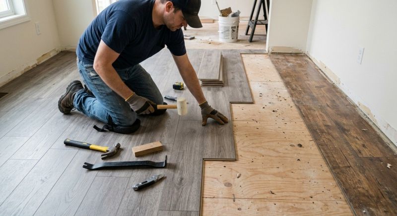Laminate Floor Replacement in New Freedom, PA