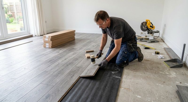 Laminate Floor Replacement in Perry Hall, MD
