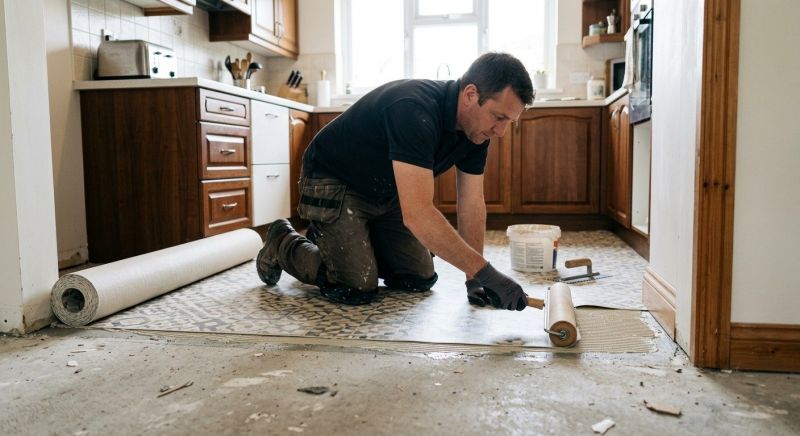 Linoleum Floor Installation in Kingsville, MD