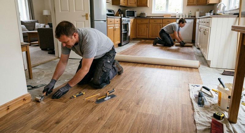 Linoleum Floor Installation in Reisterstown, MD