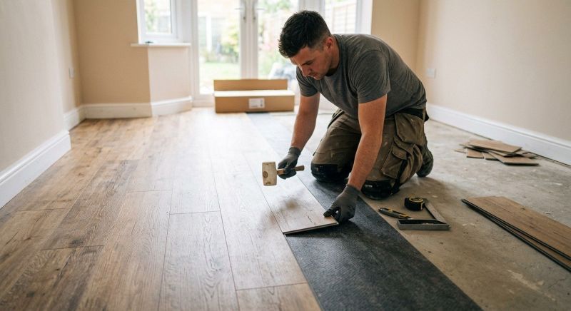 Luxury Vinyl Tile Installation in Hydes, MD
