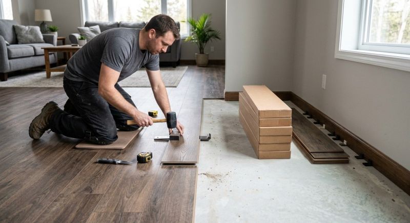 Luxury Vinyl Tile Installation in White Marsh, MD