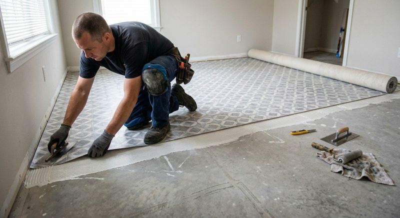 Sheet Flooring Installation in Reisterstown, MD