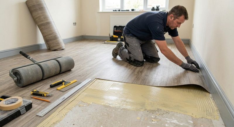 Sheet Flooring Installation in Middle River, MD