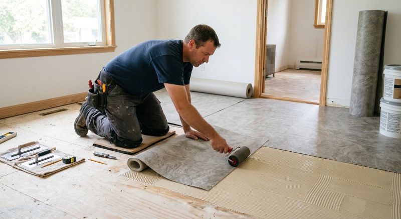 Sheet Vinyl Installation in Phoenix, MD