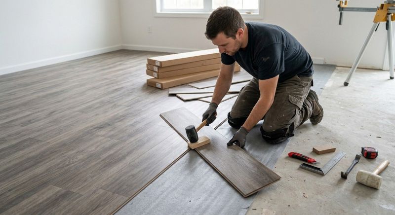 Vinyl Flooring Installation in Maryland Line, MD