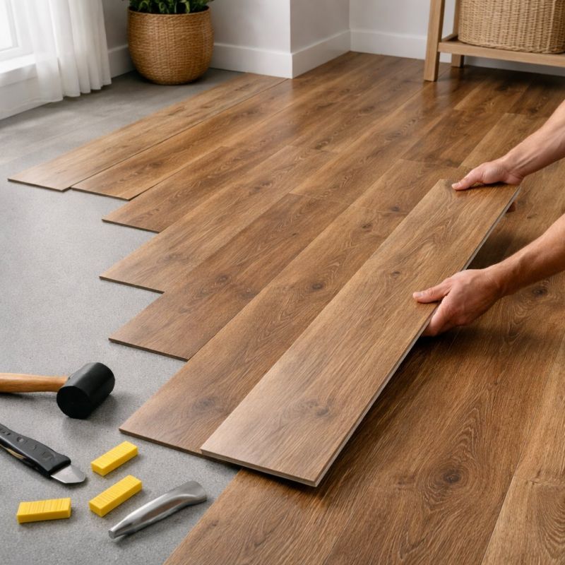 Vinyl Plank Floor Installation in Reisterstown, MD