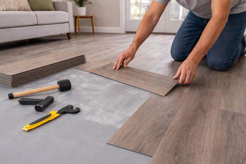 Vinyl Plank Floor Installation in Reisterstown, MD