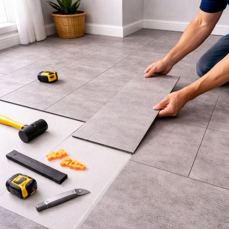 Vinyl Tile Installation in Reisterstown, MD