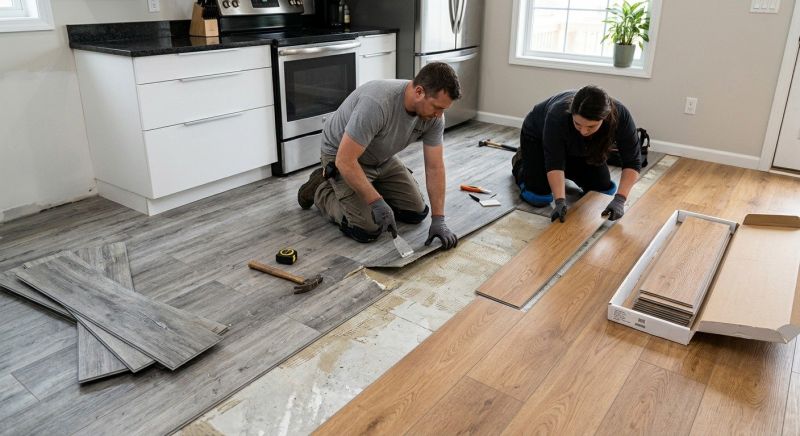 Vinyl Tile Replacement in Reisterstown, MD